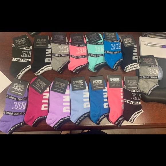 PINK Victoria's Secret Other - 15 pairs Victoria Secret Socks NWT